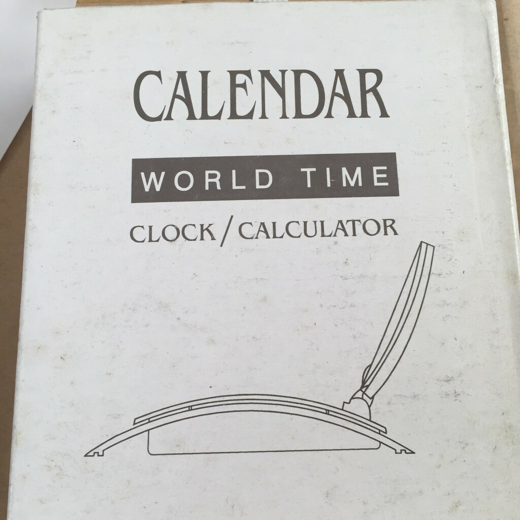 Calculadora calendario (Cod. 10007)